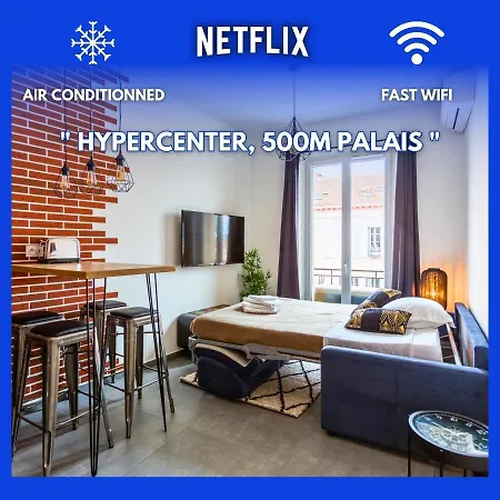 Apartment Relaxhome - Hypercentre - Clim - Netflix *